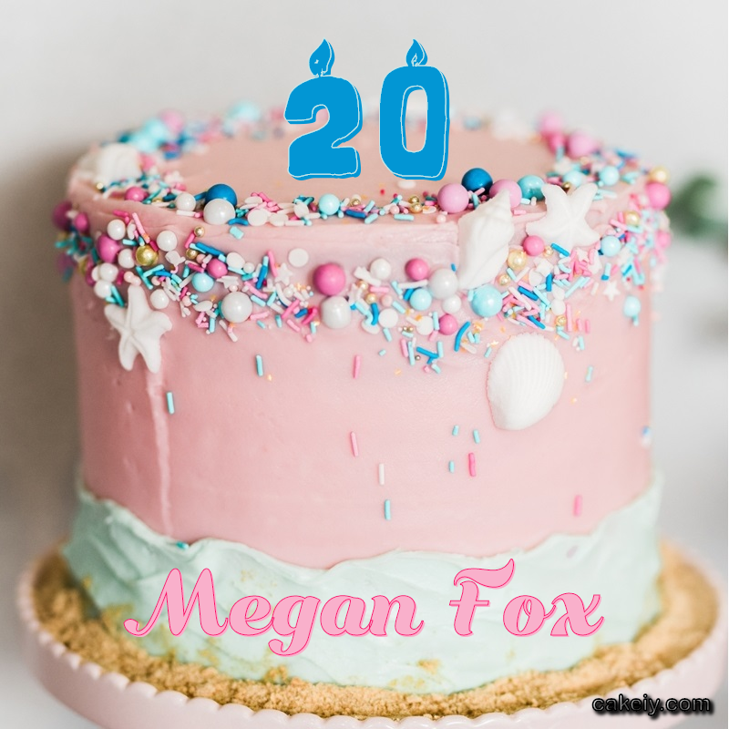 Pink Sprinkle with Year for Megan Fox