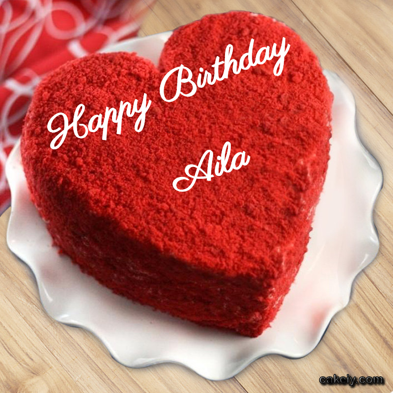 Red Velvet Cake for Aila