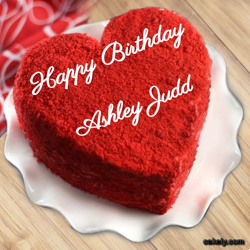 Red Velvet Cake for Ashley Judd