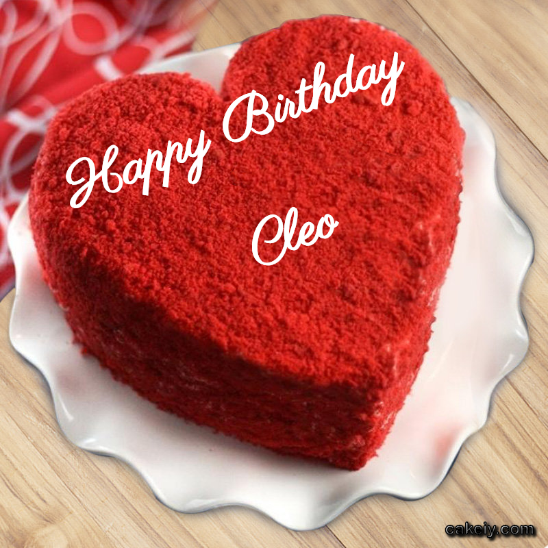 Red Velvet Cake for Cleo