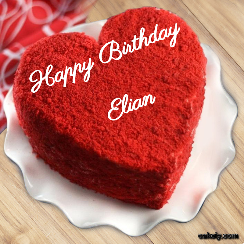 Red Velvet Cake for Elian