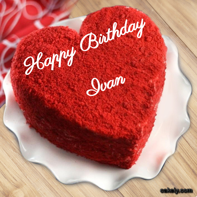 Red Velvet Cake for Ivan