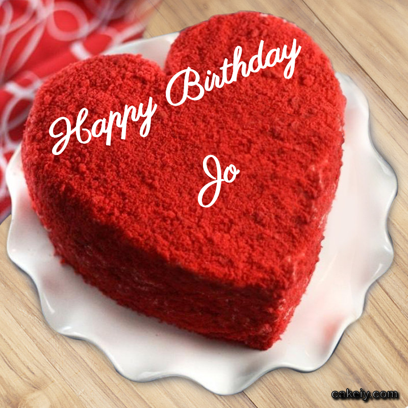 Red Velvet Cake for Jo