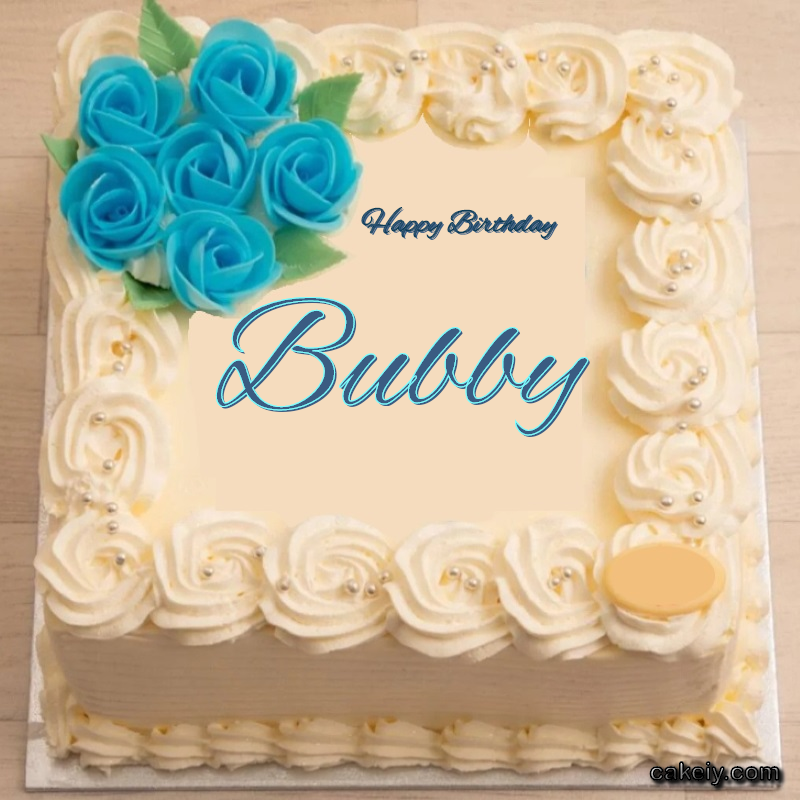 Classic With Blue Flower for Bubby