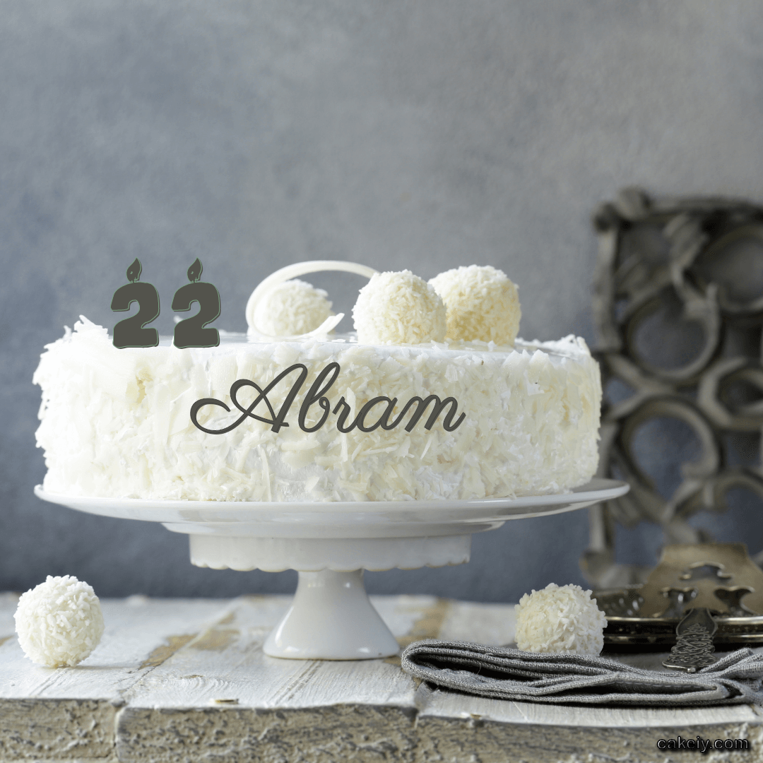 Sultan White Forest Cake for Abram