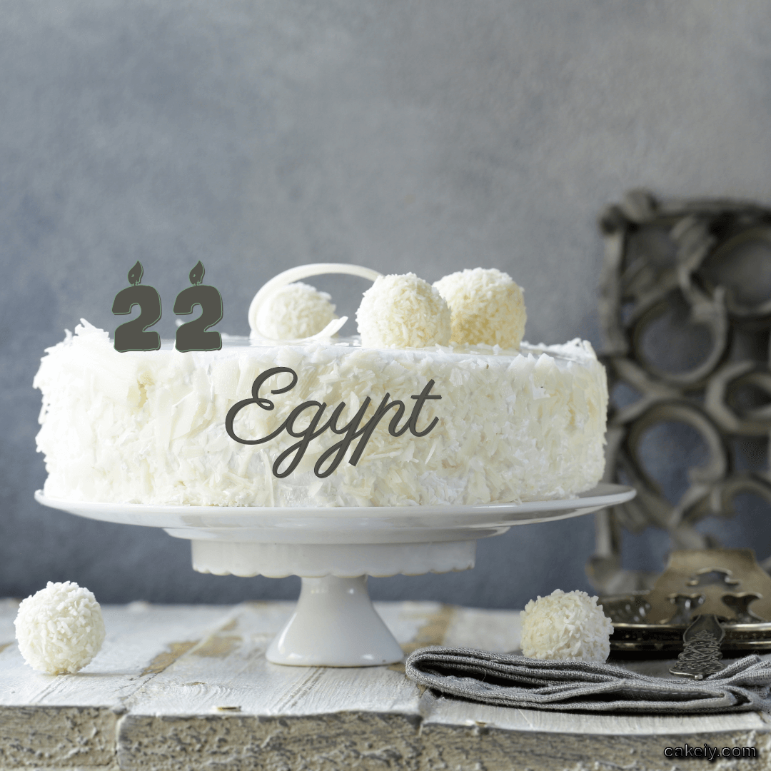Sultan White Forest Cake for Egypt