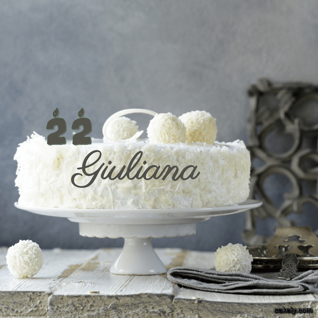 Sultan White Forest Cake for Giuliana