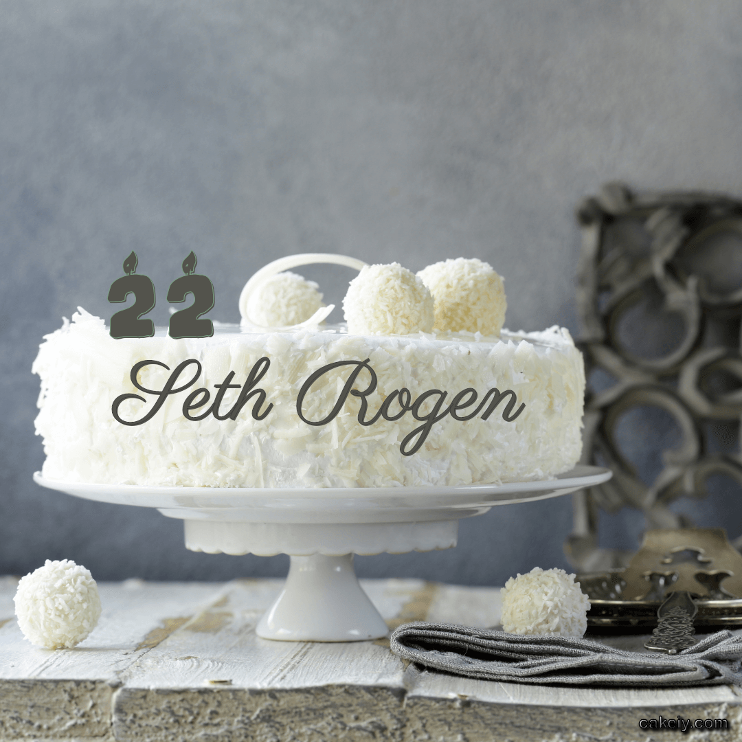 Sultan White Forest Cake for Seth Rogen