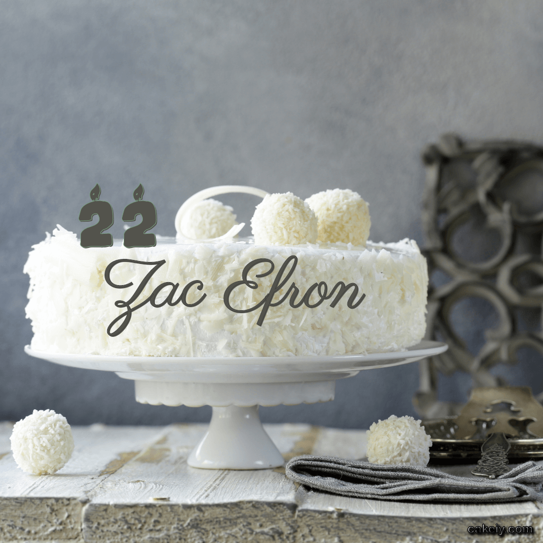 Sultan White Forest Cake for Zac Efron